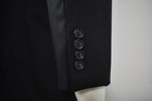 PRONTO UOMO Black Comfort Stretch Wool 2-Button Blazer Jacket 44S Extra Short — photo 4