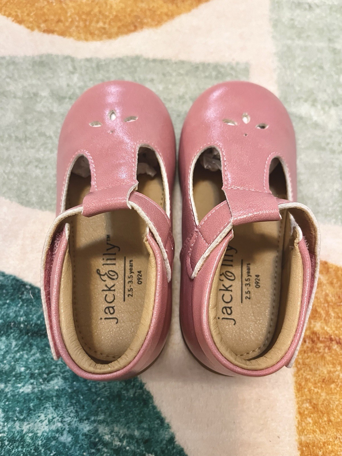 BRAND NEW IN THE BOX! Jack & Lily AURORA  2.5-3.5 Years Toddler Baby Girl Shoes