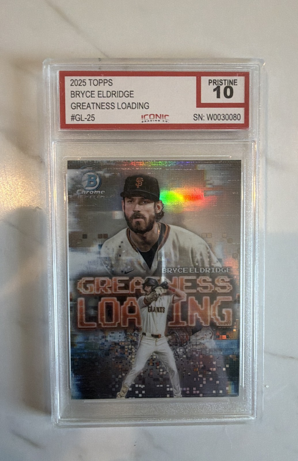 2025 Bowman - Greatness Loading Bryce Eldridge #GL-25 (RC)