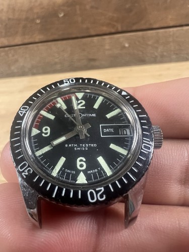 Vintage Custom Time 5ATM Swiss Made Uhr - Bild 4 von 6