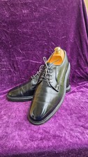 Herren Deby " Alden  "  Pferdeleder Gr. 41/41,5 ( 7,5 C/E ) Schwarz