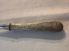 Kirk Stieff Old Maryland Engraved Cold Meat Fork Sterling Silver 11”