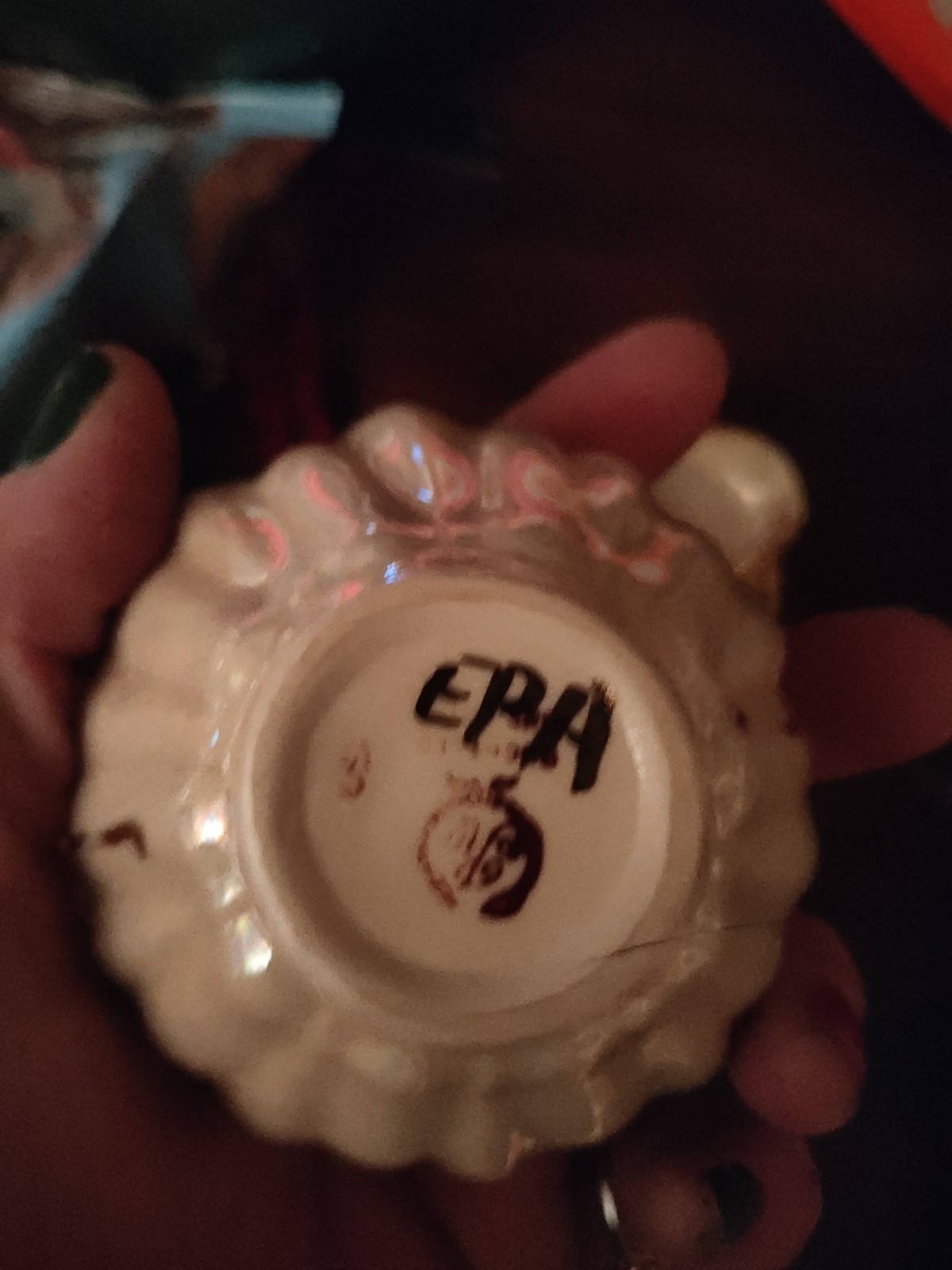 Rochelle Fine China Creamer And Sugar Bowl Vintage Mcm