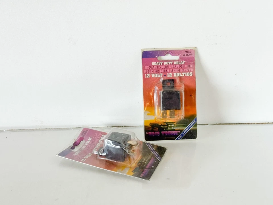 2 PACK Heavy Duty 12 Volt Relay "Baja Tough" 30AMP - Image 3 of 4