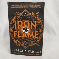 Iron Flame by Rebecca Yarros Includes Bonus Chapter Sequel To Fourth Wing