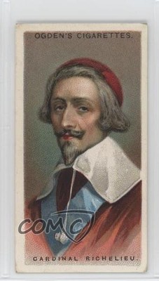 1924 ITC Leaders of Men Tobacco Ogden's Back Cardinal Richelieu #43 04le