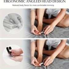 5pc Thick Toenail Clippers , Nail File , Big Toe Clippers Fits Men, Senior Women