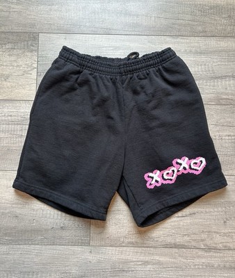 みこ Young Miko Xoxo Tour Shorts Small Size S Black Pink 100% Cotton