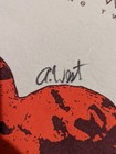 Autographed Aaron West & The Roaring Twenties T Shirt Dan Campbell Size M Medium — photo 3