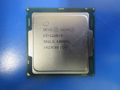 SR2LG : Intel Xeon E3-1220V5 3.0GHz : 4 Core : Socket FCLGA1151 Server CPU