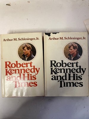Robert Kennedy and His Times Arthur Schlesinger Jr 1978 2-Vol Set Biography