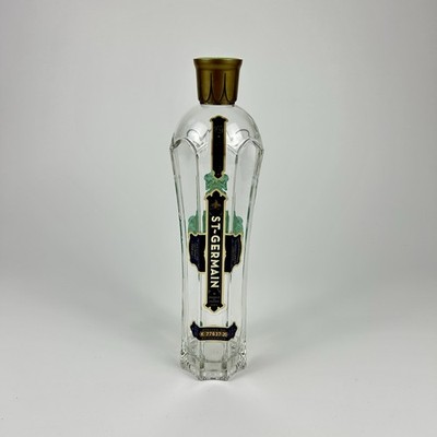 St Germain Liqueur EMPTY Bottle w/ Lid 750ml Atelier No. K 77637-20 Clean France