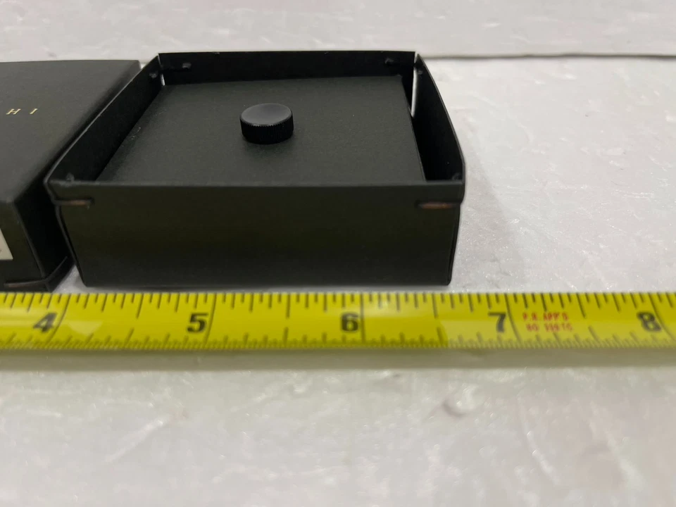 NANIGASHI Shutter Release Button BRASS BLACK  ' LARGE '  L Size - Image 3 of 4