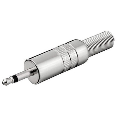 Wentronic SM 35 W Klinkenstecker - 3,5 mm - mono Plasti # 11019