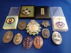 Japanese Medal Japan badge war military WW2 WWII fire department