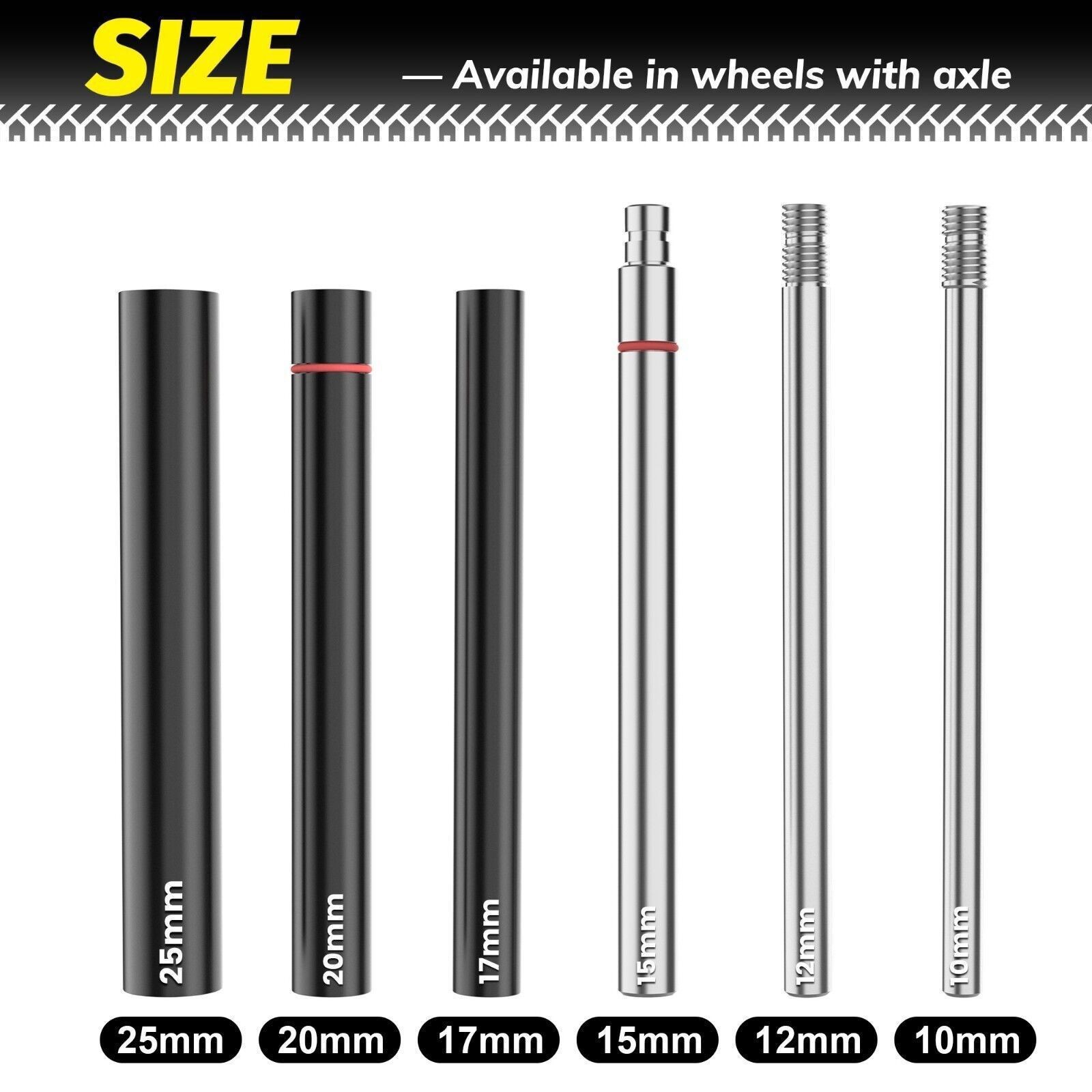 Dirt Bike Tire Changing Tool Kit Fit for Motocross and Enduro 16" to 21" 15-25mm