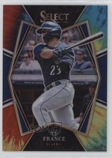 2022 Panini Select Premier Level Tie-Dye Prizm 11/20 Ty France #180 5i3
