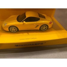 Porsche Cayman S (987) Color YELLOW Manufacturer Minichamps
