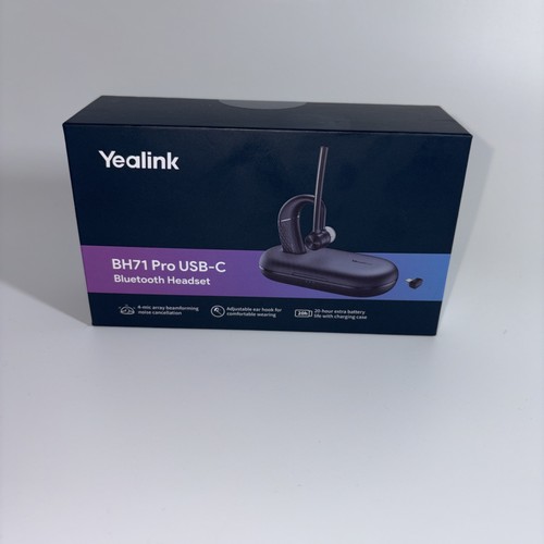 Yealink BH71 Pro Bluetooth Office Wireless Headset with Charging Case NO Dongle