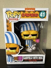 Funko Pop! Figura de vinilo Cómics: Nickelodeon - Garfield con taza #41