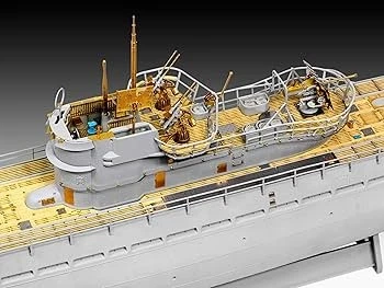REVELL GERMAN SUBMARINE TYPE IX C (U505) - 05180 SCALA 1:72 - Immagine 3 di 4