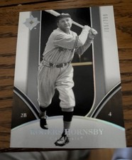 Roger Hornsby cardinals 2006 Ultimate Collection 90 MLB HOF # /799