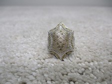 SJD 925 Sterling Silver Size 8.25 Ring Jewelr...