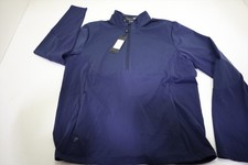 Greyson Colorado Hybrid 1/4 Zip Pullover Mens Medium Maltese Blue INV12715194