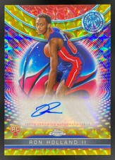 2024 Topps Chrome Certified Issue Rookies Gold Geometric Ron Holland II Auto /50