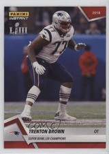 2018 Panini Instant NFL Super Bowl Champions /2676 Trenton Brown #458 5c2