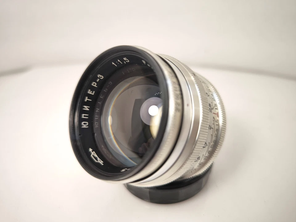 Anfang 1953 JUPITER-3 1,5/50 KMZ #5302175 RF M39 LTM Leica Carl Zeiss... - Bild 2 von 4