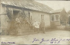 Inf.-Reg. Nr. 148 Elbing Braunsberg Ostpr.  Haus in Kallei Kalji  D&uuml;na Lettland