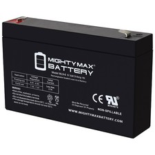 Mighty Max 6V 9Ah AGM F2 Battery Compatible With Kids Ride On Power Car Wheels
