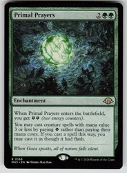 Primal Prayers 166/719 Modern Horizons 3 Rare Enchantment MTG