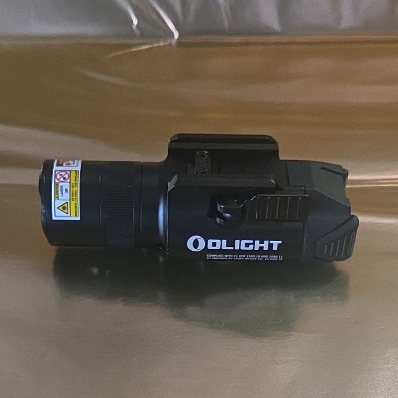Olight Baldr Pro R Light/Laser Combo Weapon Light for Handgun Black