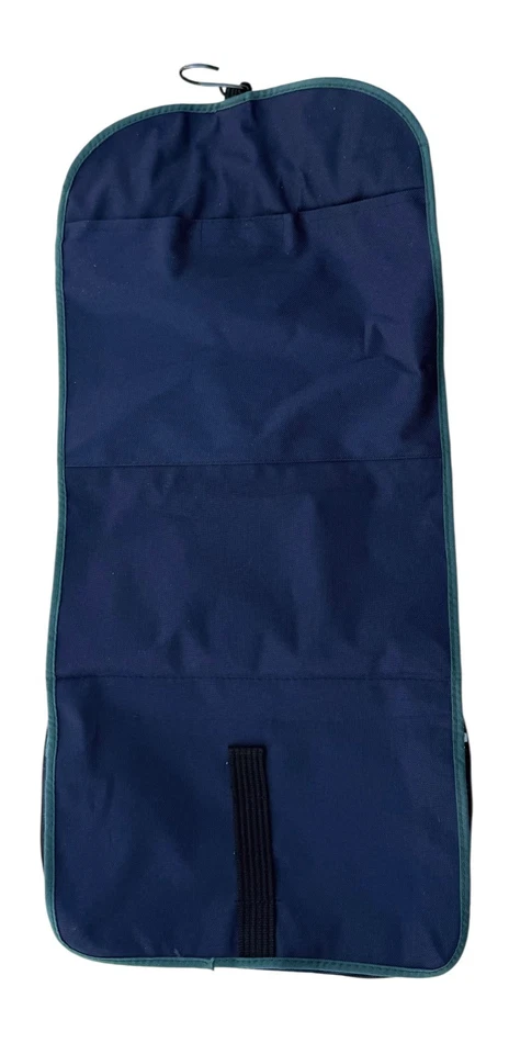 Canon EOS-1V Camera Gadget Bag Small-Medium Sized Zipper Pouch Green Blue Black - Image 2 of 4
