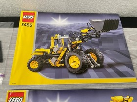 LEGO Technic 8455 Back hoe Loader Pneumatic Working Condition with Original Box