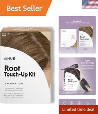 Medium Blonde Permanent Hair Color Kit - 100% Gray Coverage, Low-Ammonia Formula