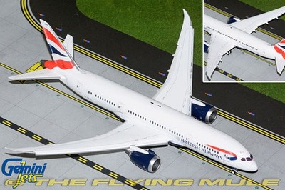 GeminiJets 1:200 787-8 Dreamliner British Airways G-ZBJG Flaps Down