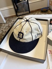 Roman Classic Autograph Collection Detroit Tigers Hat Ty Cobb Original