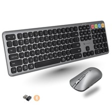 X9 Wireless Bluetooth Keyboard and Mouse Combo Bluetooth, 2.4Ghz, USB C Wire...