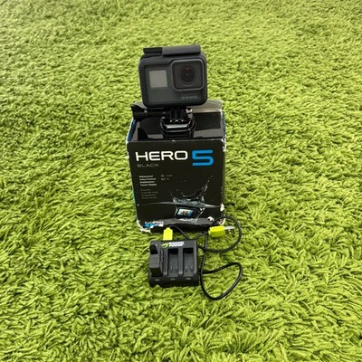Gopro hero 5 with battery charger.