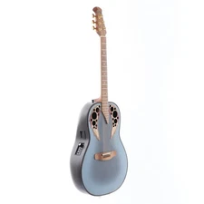 Ovation Adamas Ii 1681-8 Deep Bowl Non Cutaway Reverse Blue Burst Fukuoka Safe d