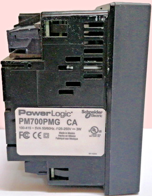 SCHNEIDER ELECTRIC PM700PMG PM700 POWER LOGIC METER - USED & TESTED