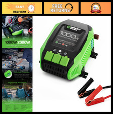 1000W Power Inverter 2000W Peak, DC 12V to 3x 120V AC, Car  Home Use
