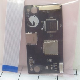 Fenrir 21-Pin Sega Saturn ODE Optical Drive Emulator Board Rev. 1.0 & Cable