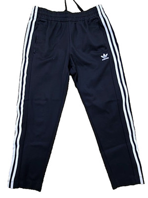 Adidas Trainingshose Herren schwarz 3-Streifen Größe M
