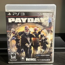 Payday 2 (Sony PlayStation 3, 2013) - PS3 Video Games Tested Working Shooter