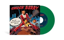 Chuck Berry Run Rudolph Run Evergreen Single (Vinyl)