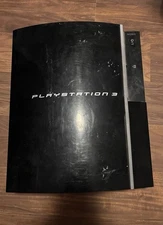 Broken Sony PlayStation 3 ~ PS3 CECHK01 Powers On Then Turns Off ~ PARTS ONLY!